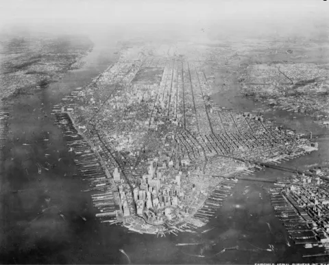 photo de Manhattan en 1936