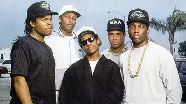 photo du groupe N.W.A